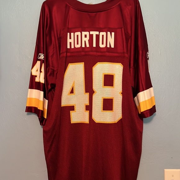 Reebok NFL Washington Redskins Horton #48 Jersey 2XL - Picture 4 of 6
